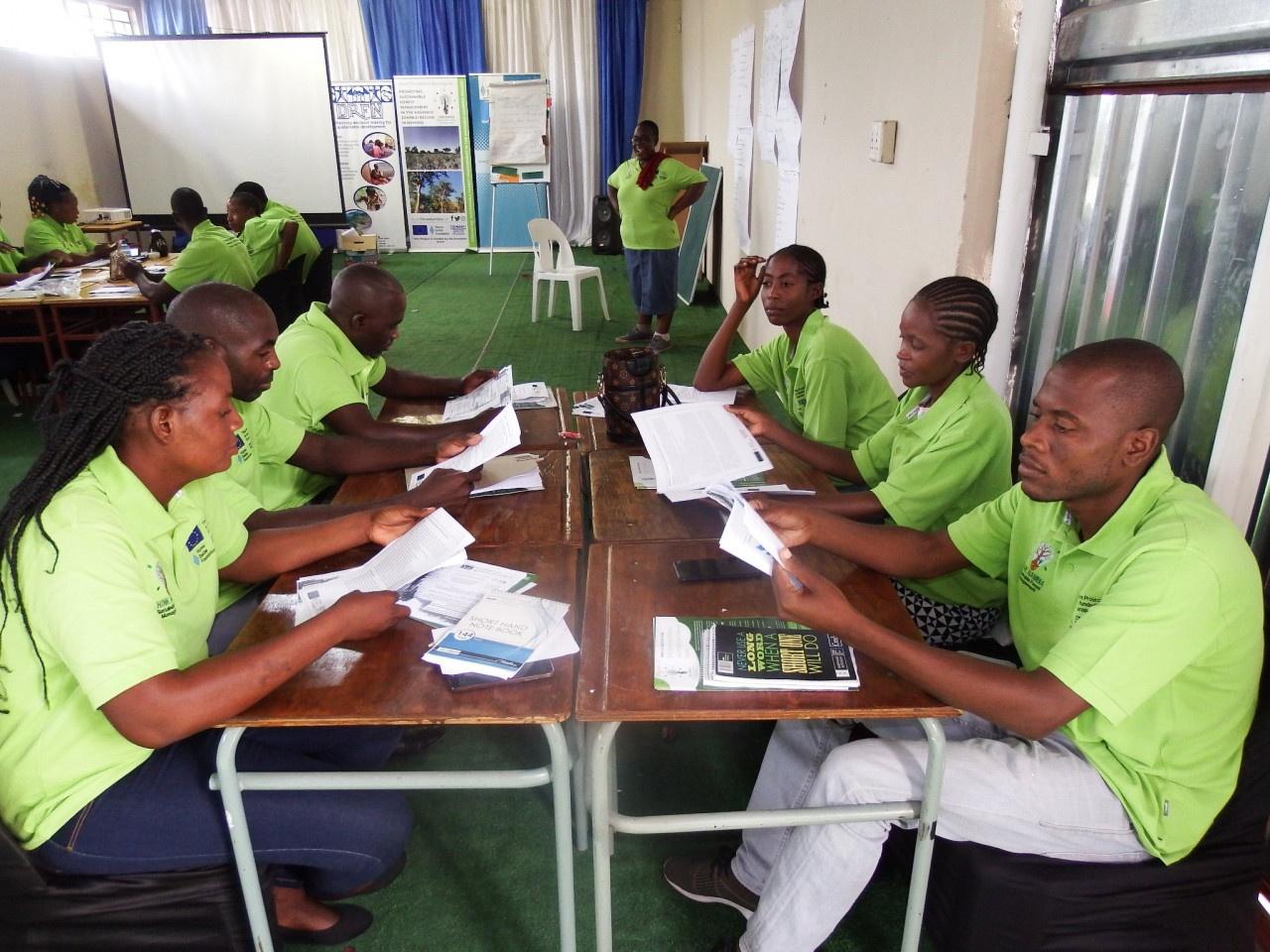 Multipliers Trained on Sustainable Forest Management in Katima Mulilo