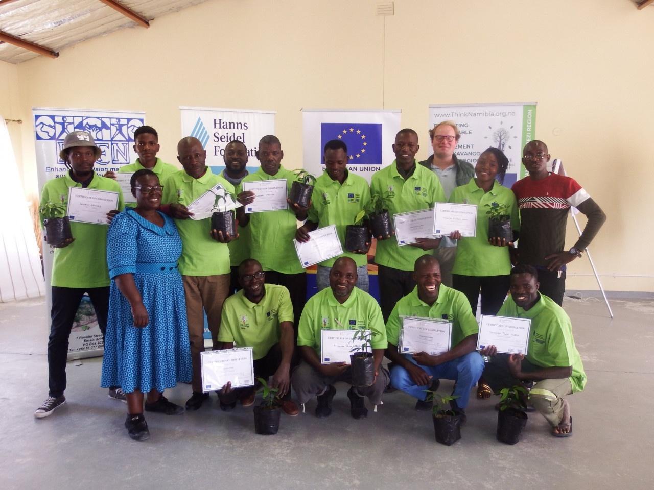 Kavango West Traditional Authority Received Training on Sustainable Forest Management