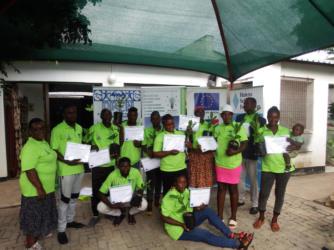 12 Multipliers from Kavango East Region trained on Sustainable Forest Management