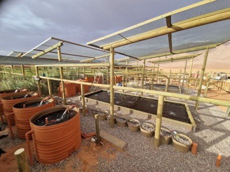 ARID EDEN AQUAPONICS OFFICIAL VISIT AND HANDOVER